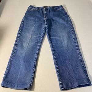 Style & Co Womens Blue Denim Medium Wash Bootcut Jeans Size 12 Y2K Jeans